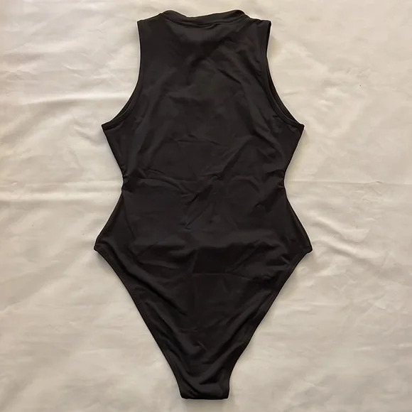 SKIMS SWIM ZIP FRONT SLEEVELESS ONE PIECE - Picture 3 of 3
